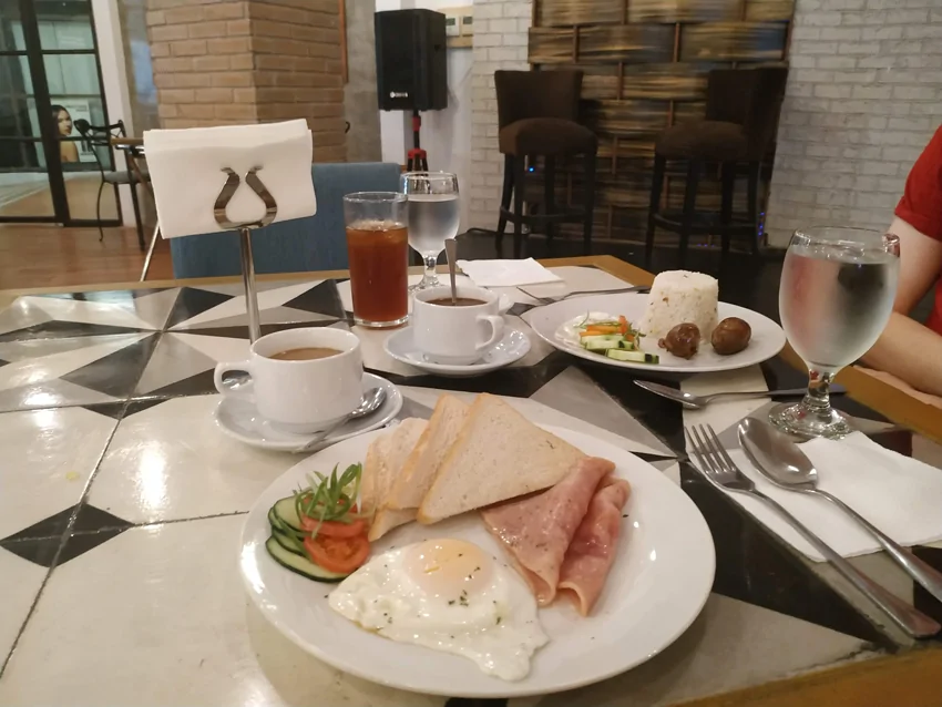 Longganisa and Continental Breakfast - Tara-On Restaurant