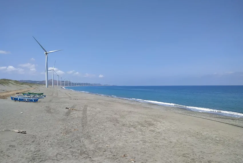 Bangui Windmills in Ilocos Norte Philippines