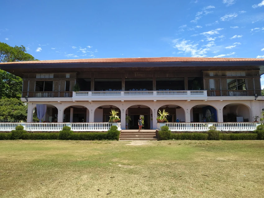 Malacañang of the North Back view - Marcos family residence - Ilocos Norte Philippines
